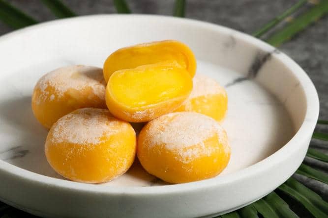 ilustrasi bakpao custard 