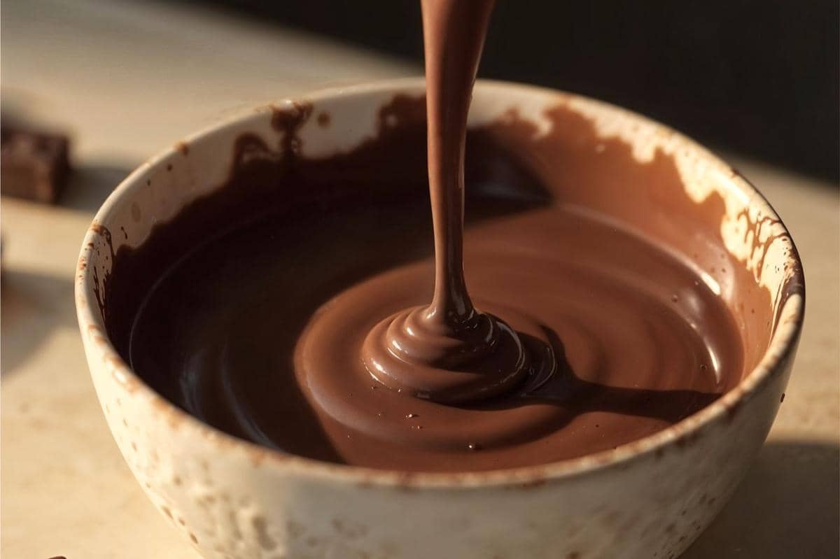 ilustrasi milk chocolate