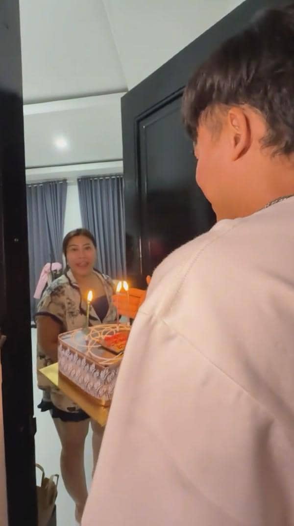 Anwar berikan kejutan ulang tahun untuk Boiyen (instagram.com/anwar_bab)
