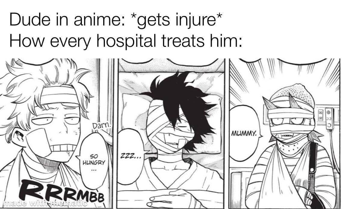 meme anime tentang tulang