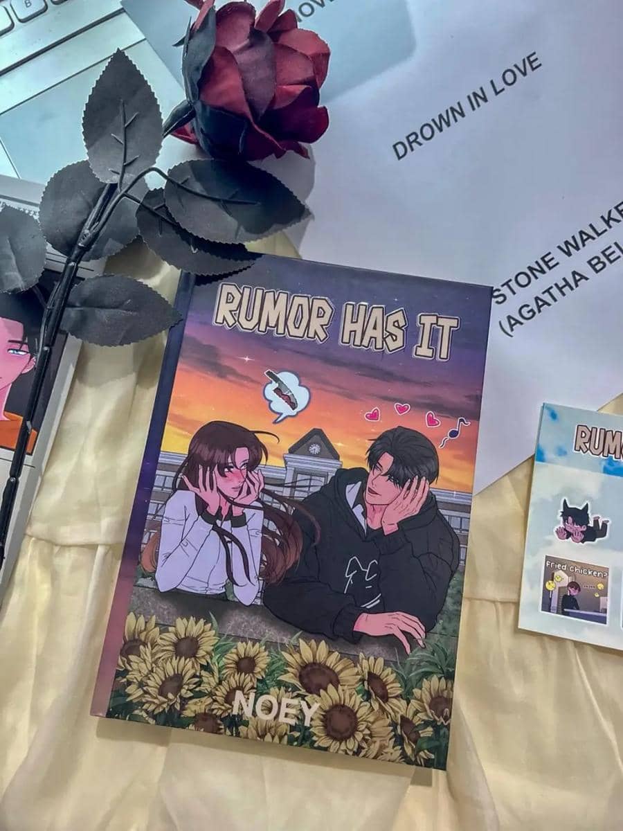 Novel komik Rumor Has It.