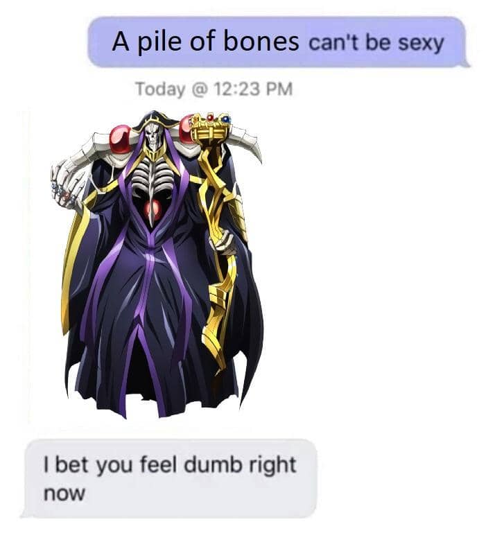 meme anime tentang tulang