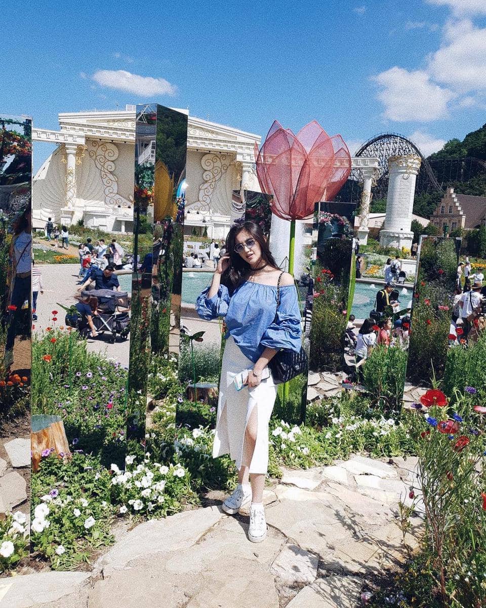 ide padu padan rok ala Ranty Maria 