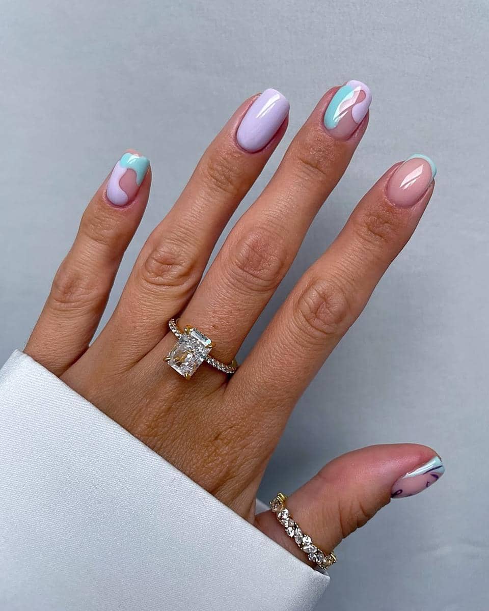 inspirasi square nail art 2026