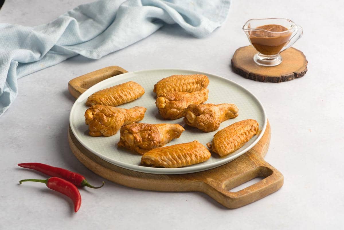 ilustrasi chicken wings 