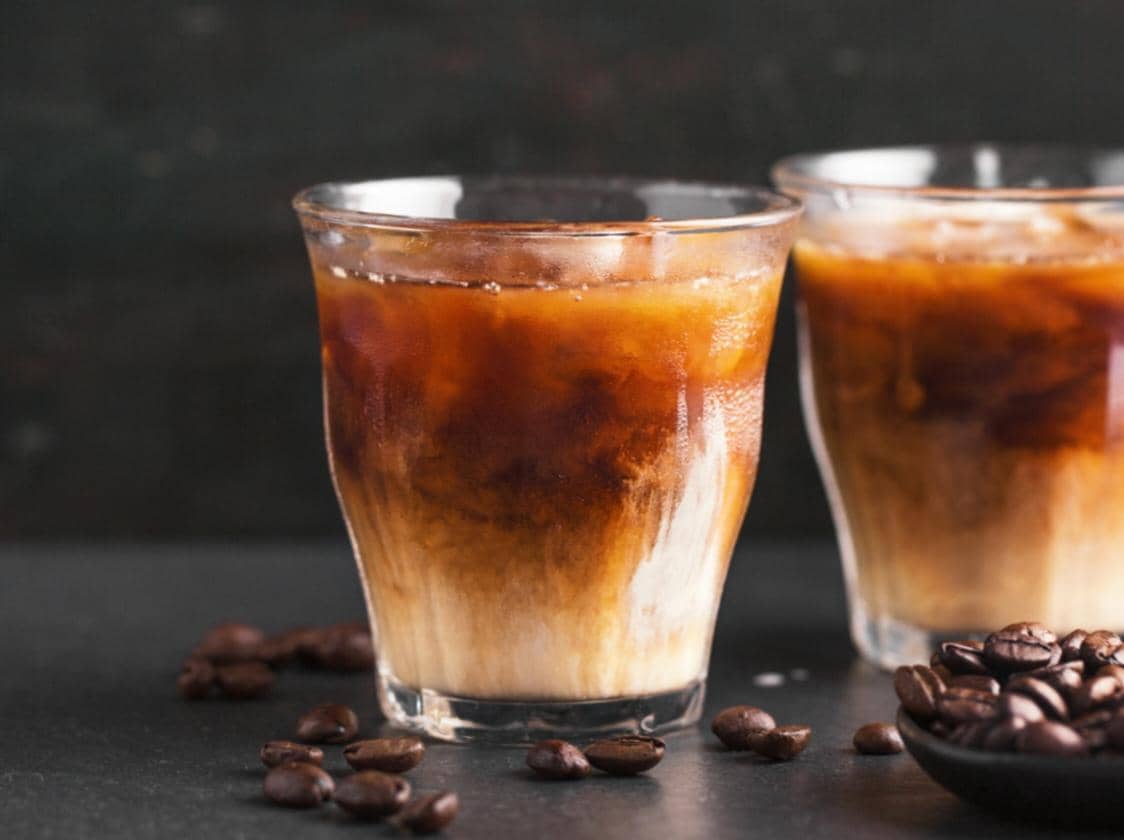 Ilustrasi cold brew latte