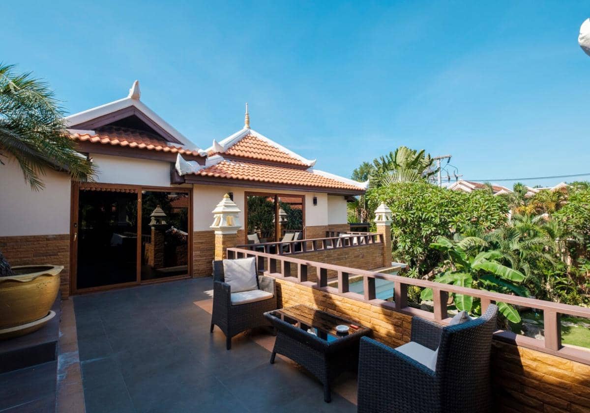 ilustrasi resor di Ubud