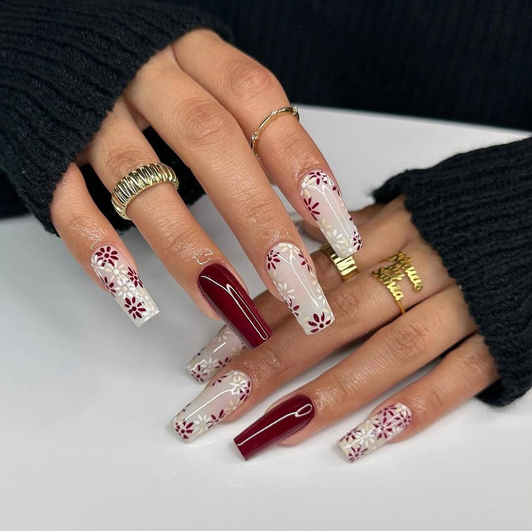 inspirasi square nail art 2026