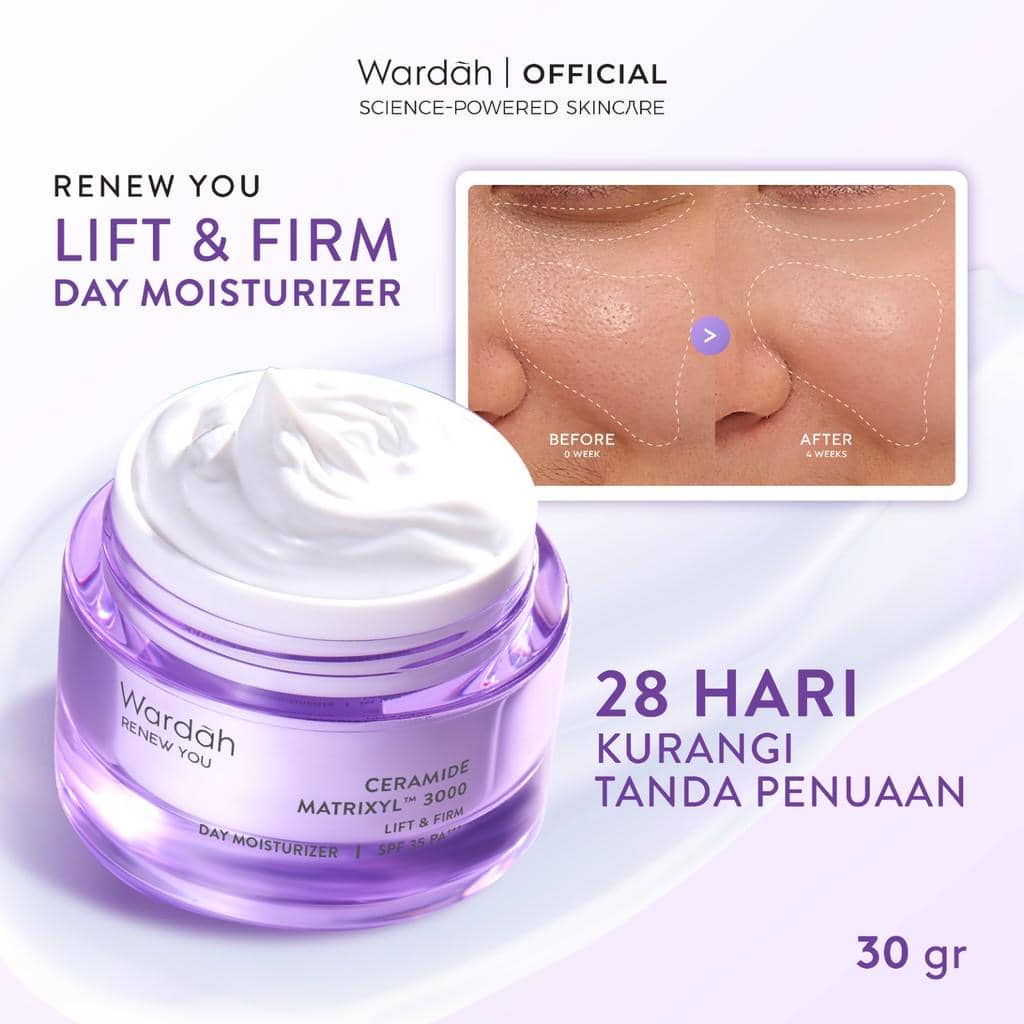 Wardah Renew You Matrixyl™ 3000 Lift & Firm SPF 35 PA+++ Day Moisturizer