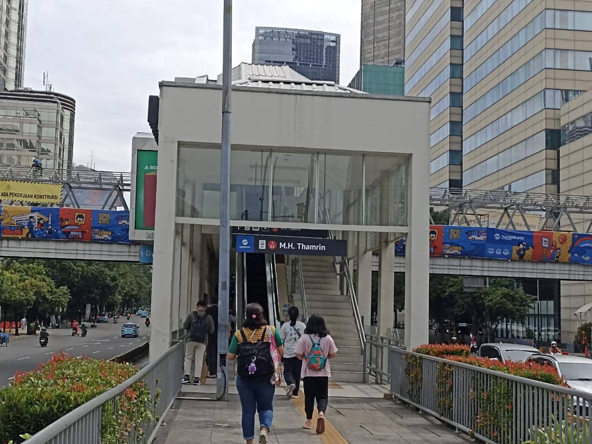 JPO Sarinah Jalan Thamrin