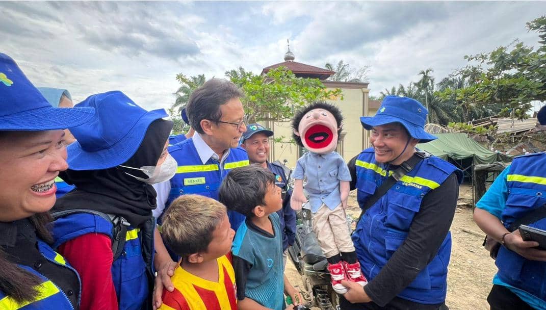 Kementrian kesehatan kerahkan psikolog klinis untuk tangani trauma korban bencana (dok. Kementrian Kesehatan)