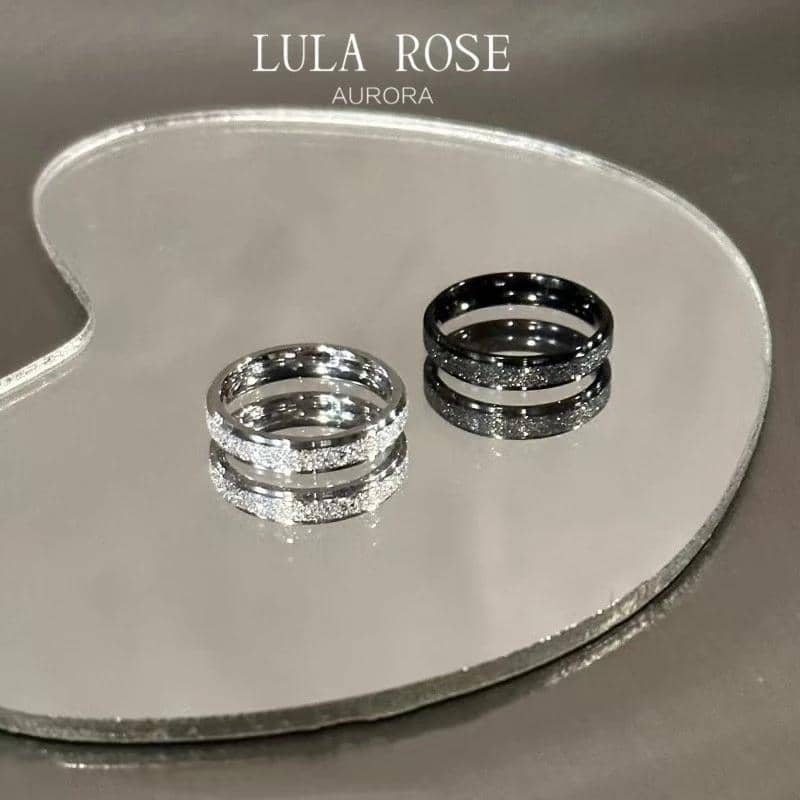 Lula rose cincin pasangan pasir bintang