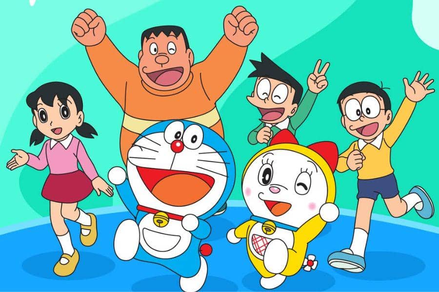 Potret serial Doraeomon 