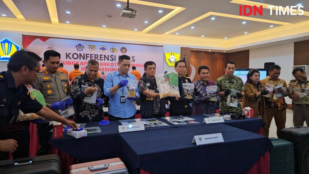 Penggagalan penyelundupan sabu oleh petugas Bea Cukai Soekarno-Hatta