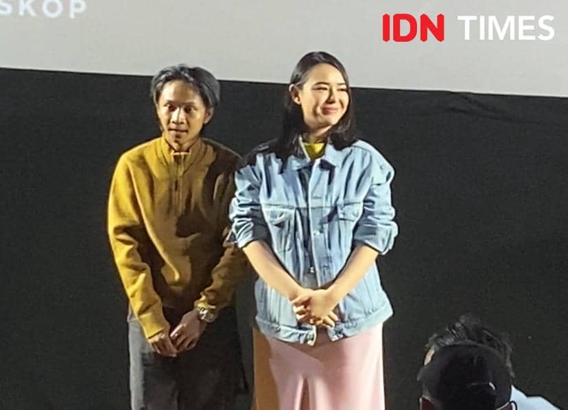 press conference perilisan poster dan trailer film Caper: Check Out Sekarang, Pay Later di XXI Plaza Senayan, Selasa (6/1/2025) (Dok. IDN Times/Rani Asnurida)