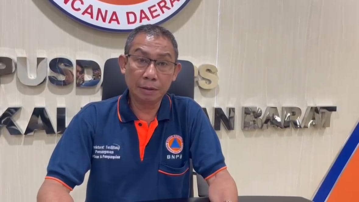 Ketua Satgas Informasi Bencana Badan Penanggulangan Bencana Daerah (BPBD) Provinsi Kalbar, Daniel.
