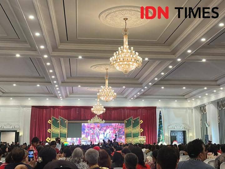 Natal Oikoumene Lampung Berlangsung Khidmat, Galang Donasi Bencana Sumatra