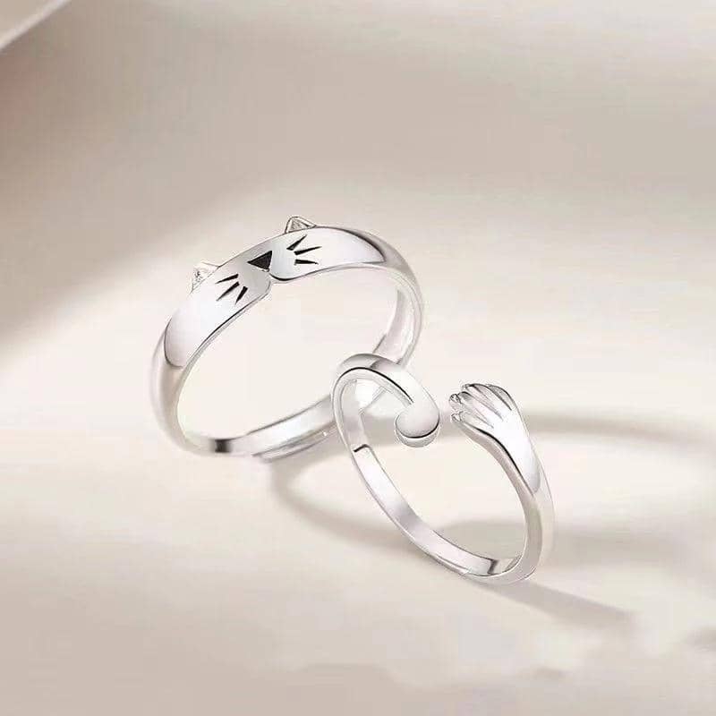 Lovely hand project cincin couple kucing