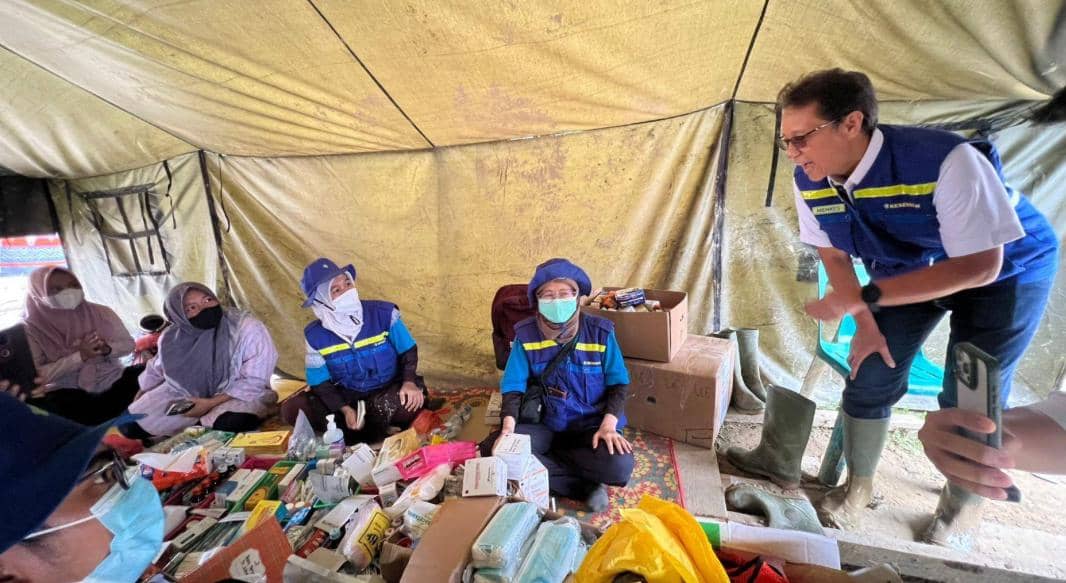 Kementrian Kesehatan waspadai penyakit menular pascabanjir (dok. Kemenkes)