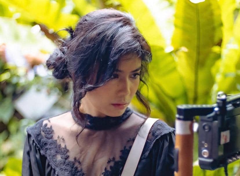 potret Gamila Arief, istri Pandji Pragiwaksono