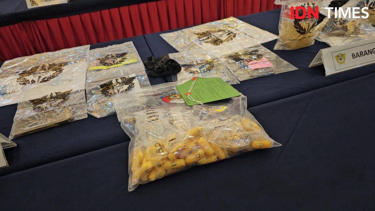 Penggagalan penyelundupan sabu oleh petugas Bea Cukai Soekarno-Hatta