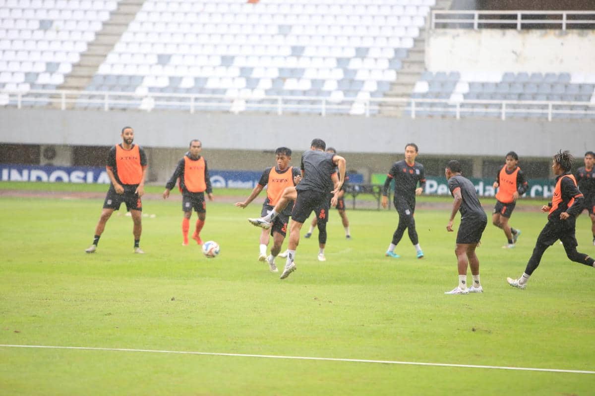 Sumsel United latihan di Stadion GSJ Palembang