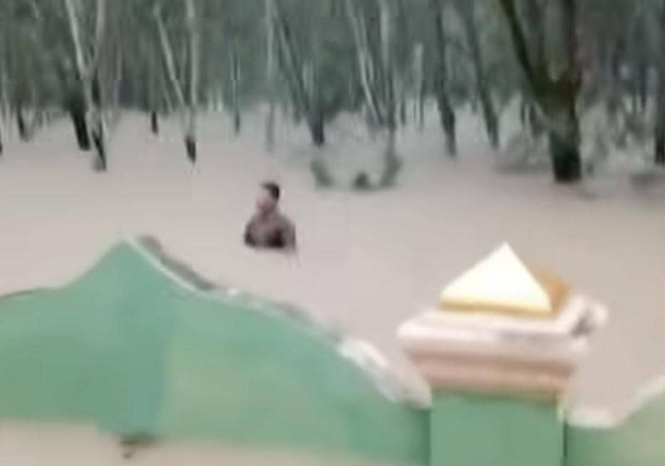 Banjir di wilayah Mesuji OKI