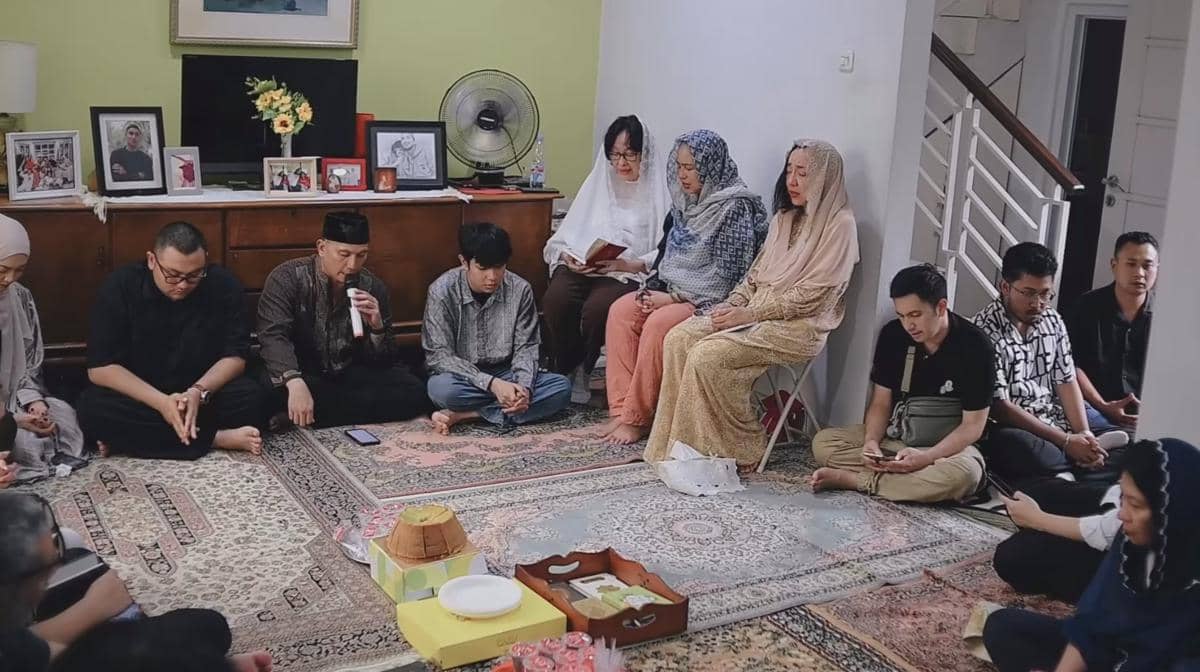 Pengajian 40 Hari Kepergian Gary Iskak (instagram.com/richaiskak)