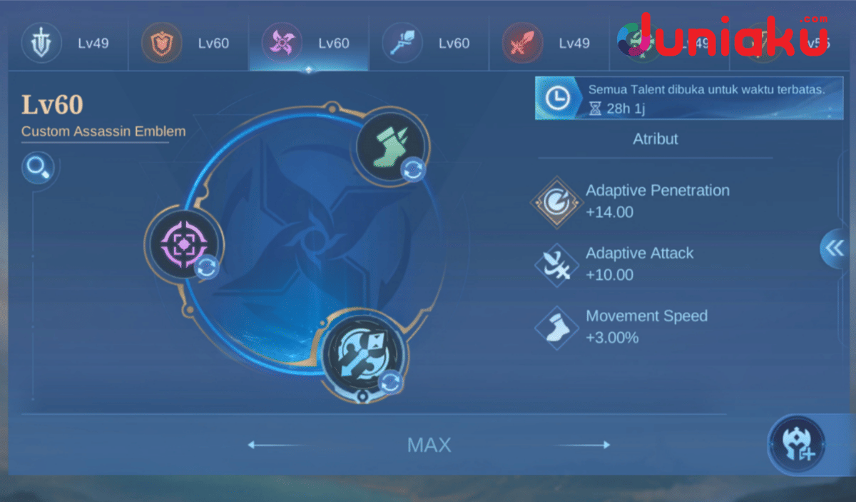 Emblem Mobile Legend (Dok. Moonton/Mobile Legend)