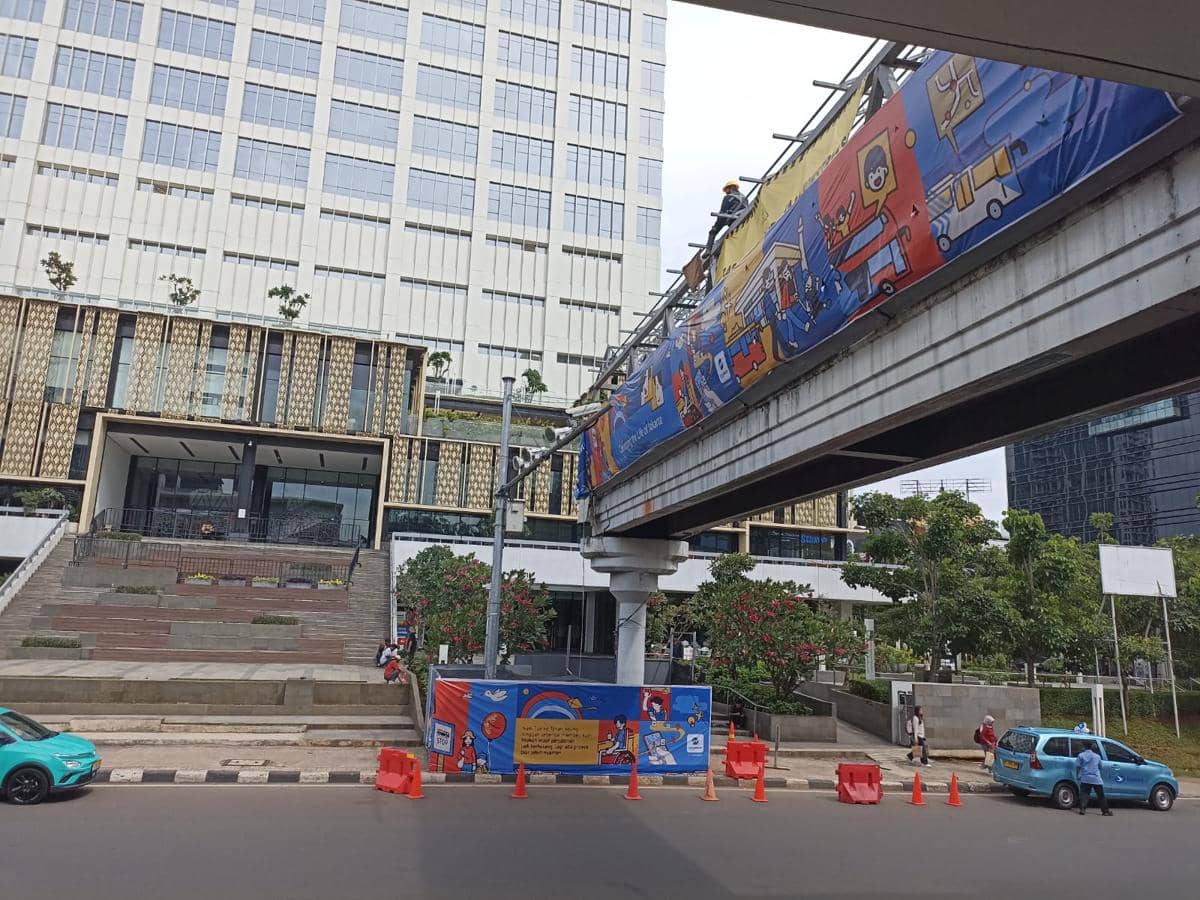 JPO Sarinah Jalan Thamrin