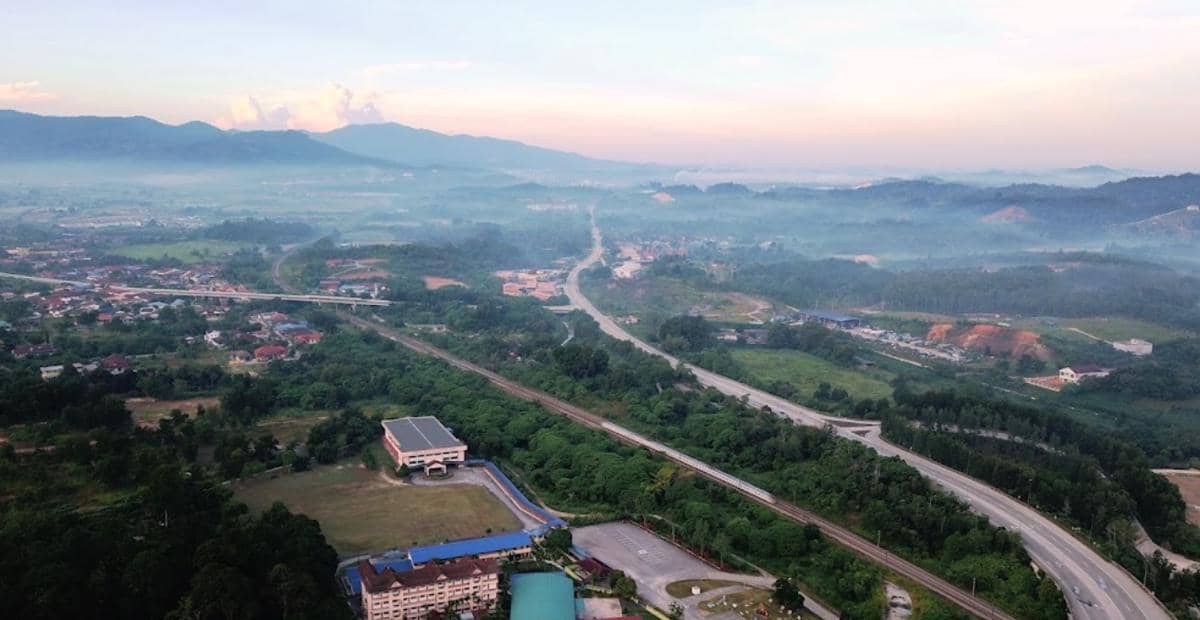 ilustrasi Ulu Yam Highlands Malaysia 