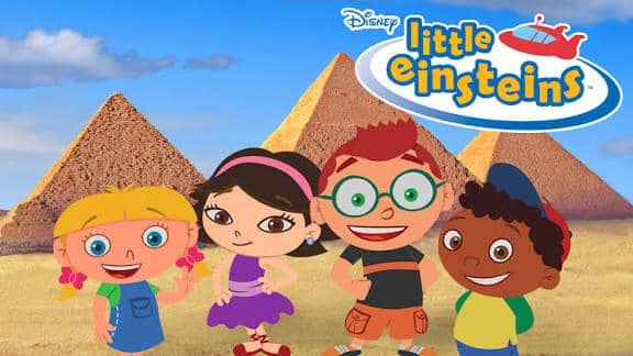 poster serial kartun Little Einsteins