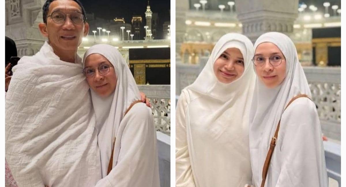 Melly Goeslaw sambut ultah ke-52 saat Umrah