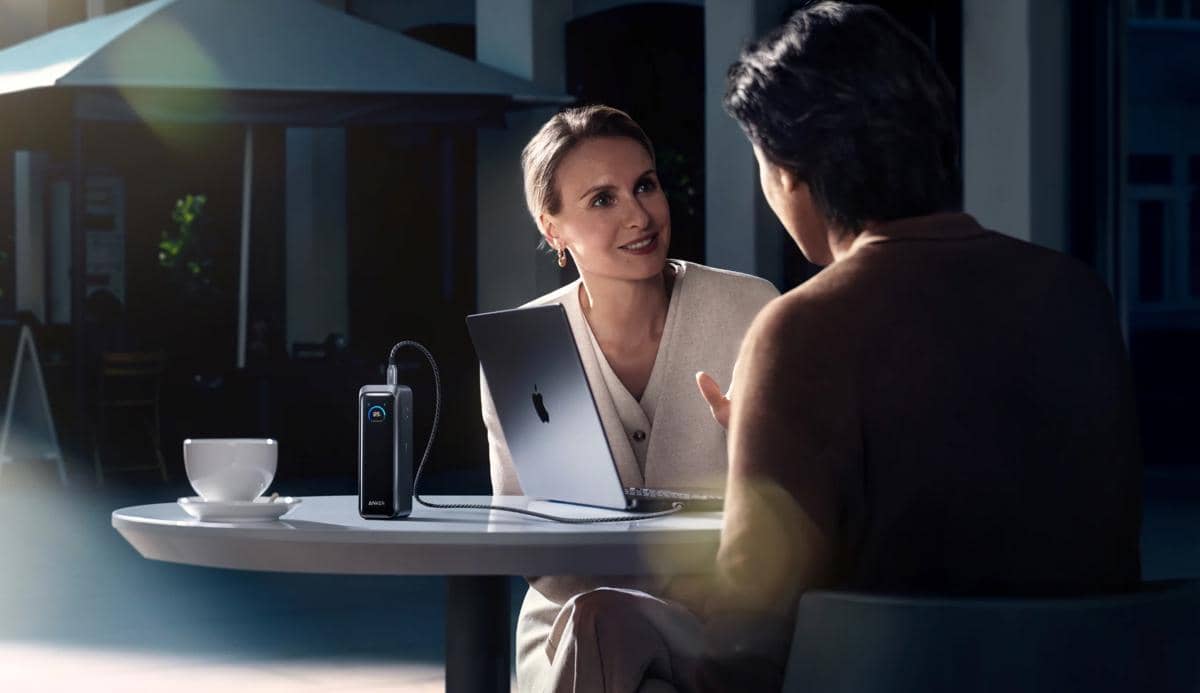 ilustrasi menggunakan produk Anker Prime di Apple