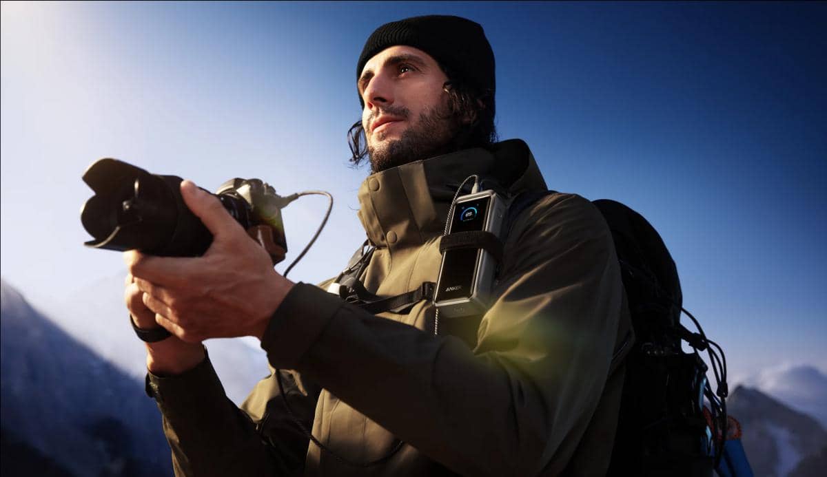 ilustrasi menggunakan Anker Prime Wireless Charging Station