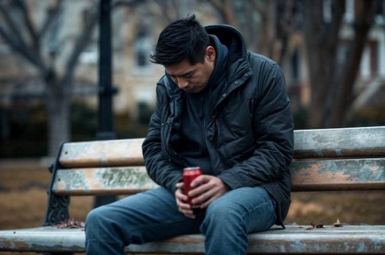 ilustrasi pria memiliki trauma bonding