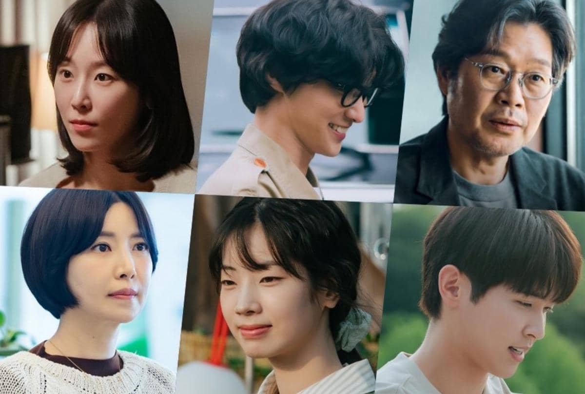kolase foto pemeran utama drakor Love Me