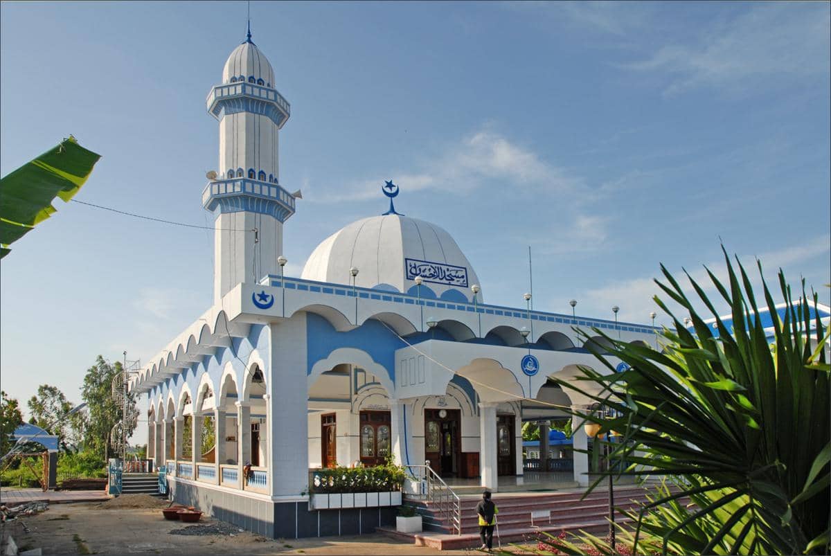 potret masjid di Vietnam 