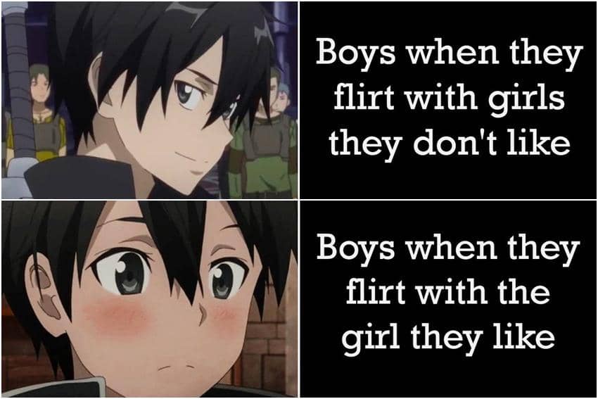 meme anime tentang gombal