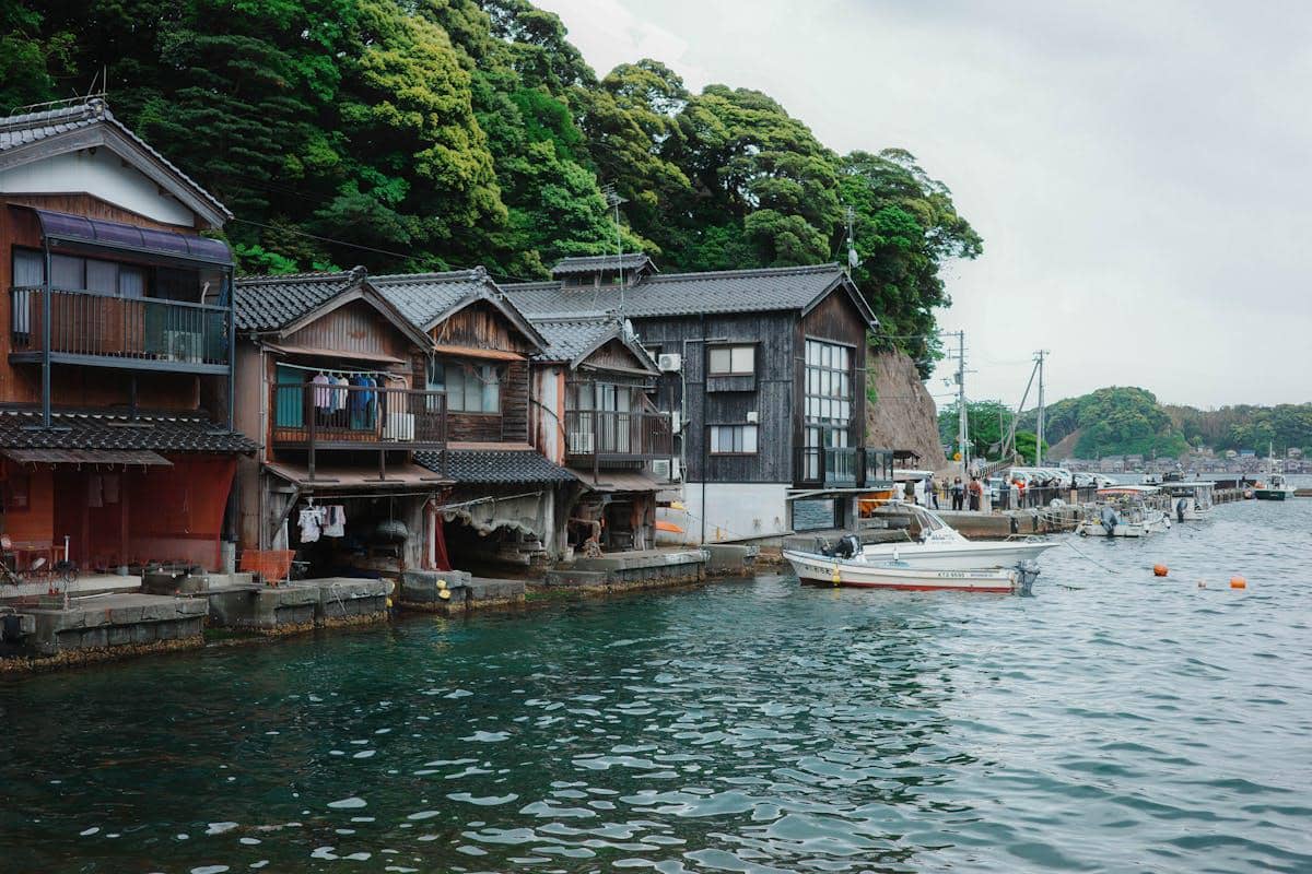 ilustrasi Ine no Funaya