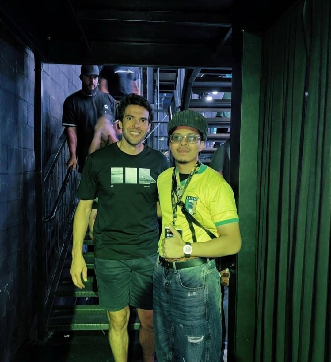 Atta Halilintar saat jalan-jalan di Brazil