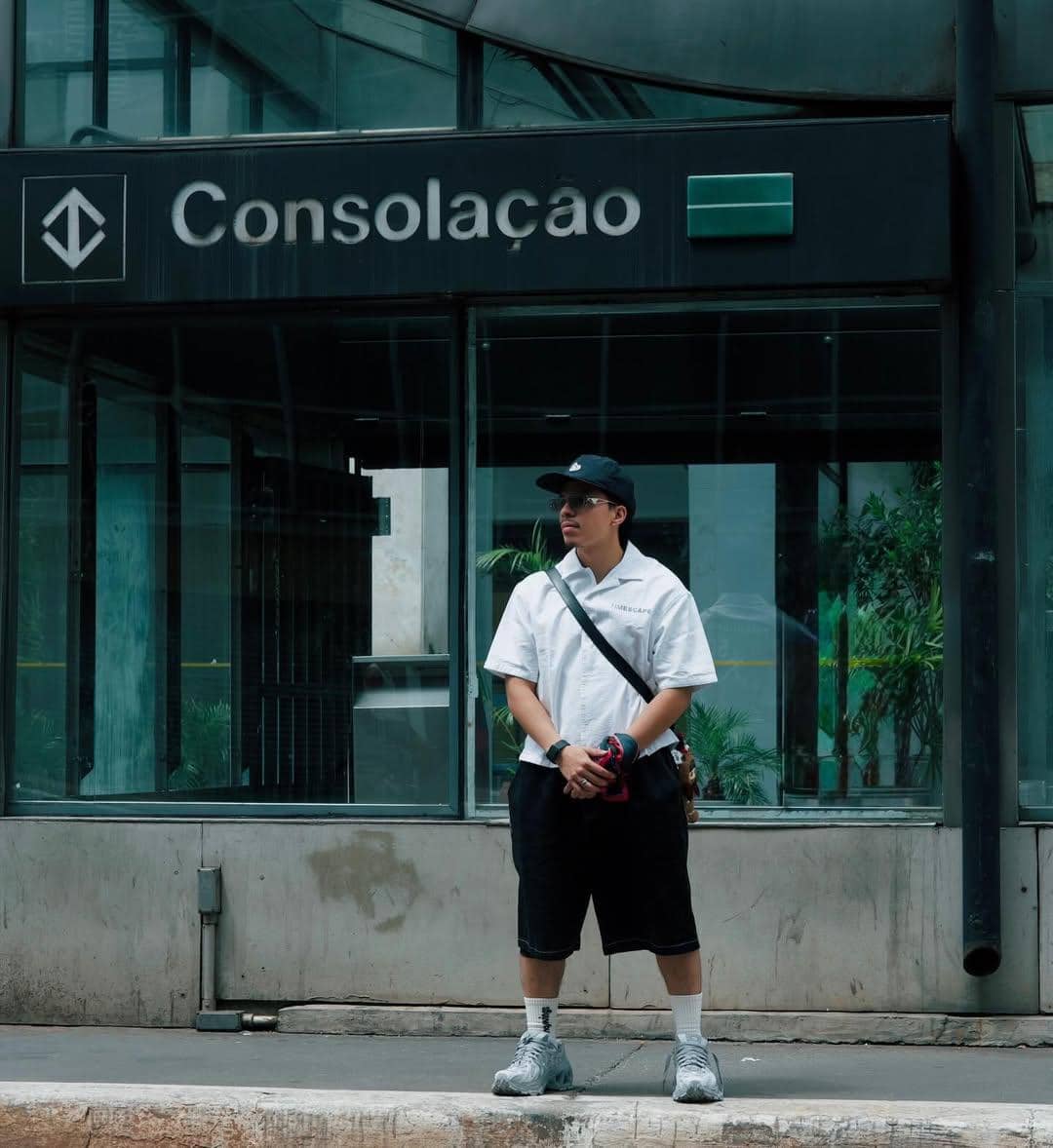 Atta Halilintar saat jalan-jalan di Brazil