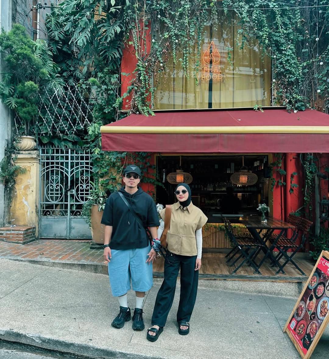 Atta Halilintar saat jalan-jalan di Brazil