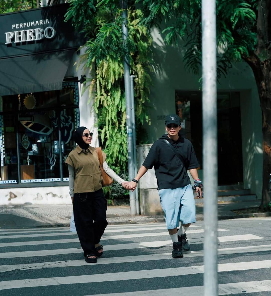 Atta Halilintar saat jalan-jalan di Brazil