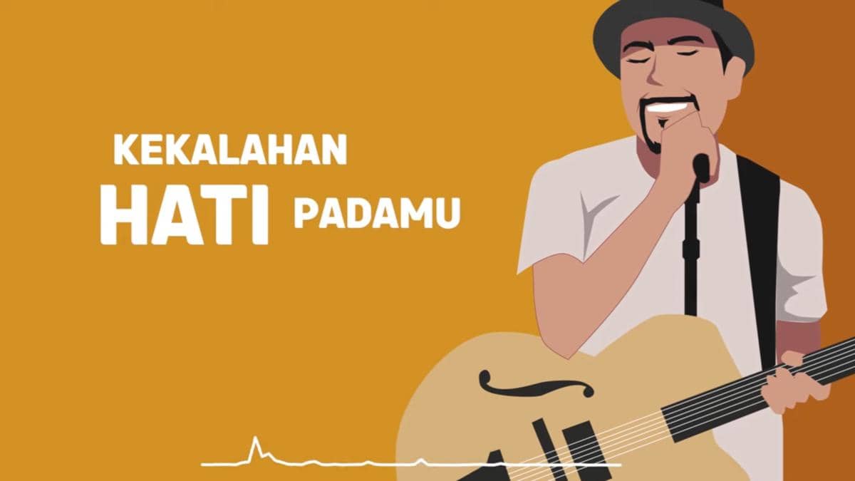 cuplikan video lirik "Kalah" 