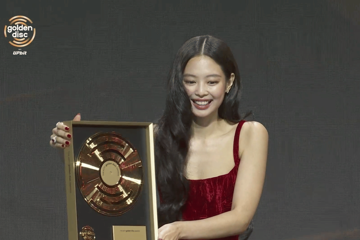 Jennie BLACKPINK di Golden Disc Awards 2026 (dok. Golden Disc Awards 2026)