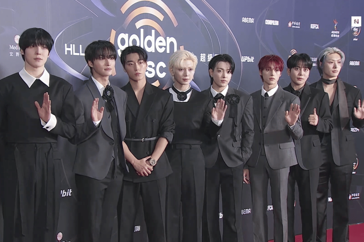 potret ATEEZ di Golden Disc Awards 2026 (dok. Golden Disc Awards 2026)