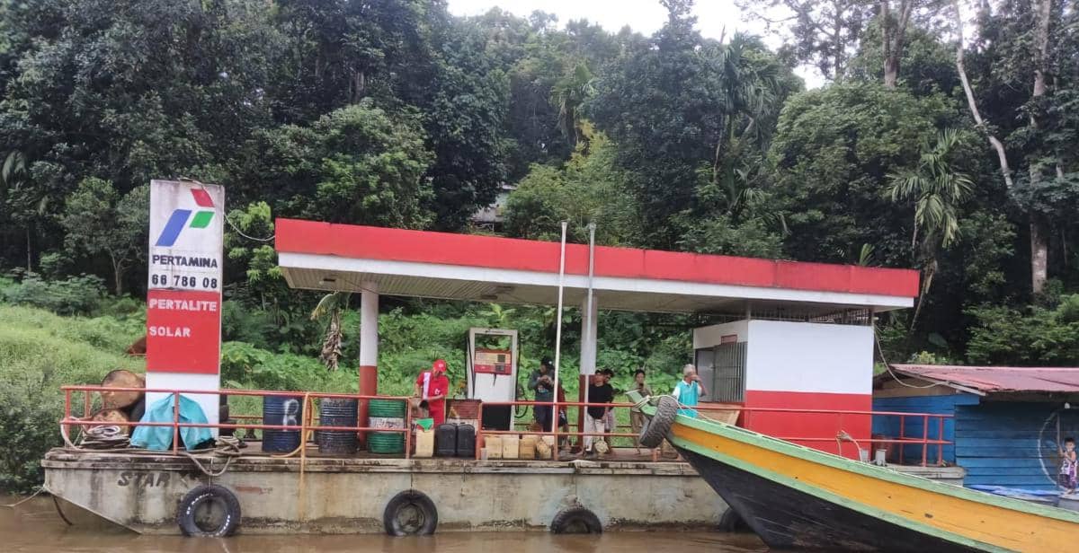 Stok LPG 3 kg di Ambalau Sintang aman.