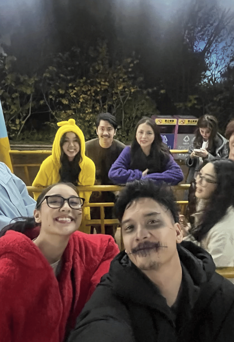 potret keakraban Yasmin Napper dan Baskara Mahendra