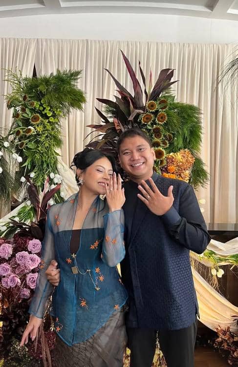 Lamaran Sakina Tama, Putri Wishnutama (instagram.com/sakinatama)